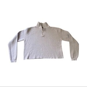 Brandy Melville zip up sweater